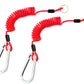 4FT Breakaway Trailer Cable Stainless Steel Safety Brake Cable with Spring