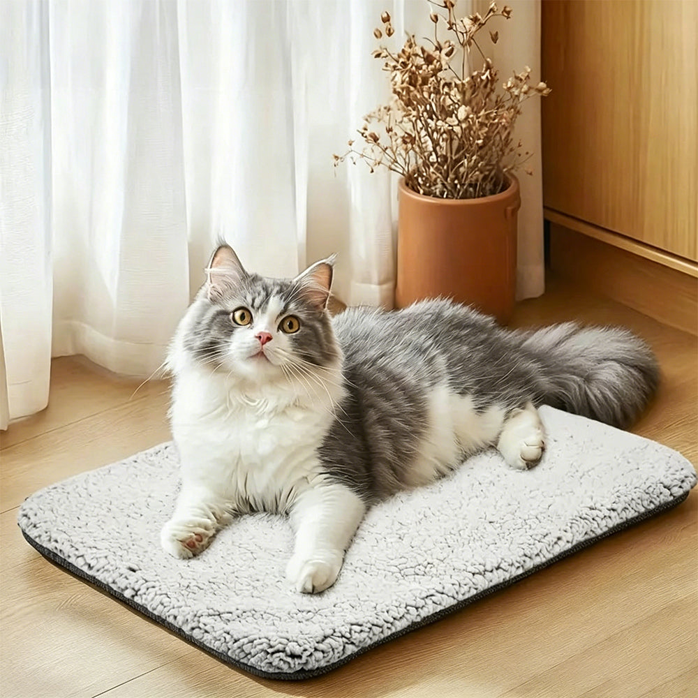 Self Warming Cat Bed Heated Cat Bed Thermal Foil Heating Pad