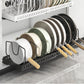 Pots and Pans Organizer Slide Out inside Cabinet Storage for Pot Lid Bakeware