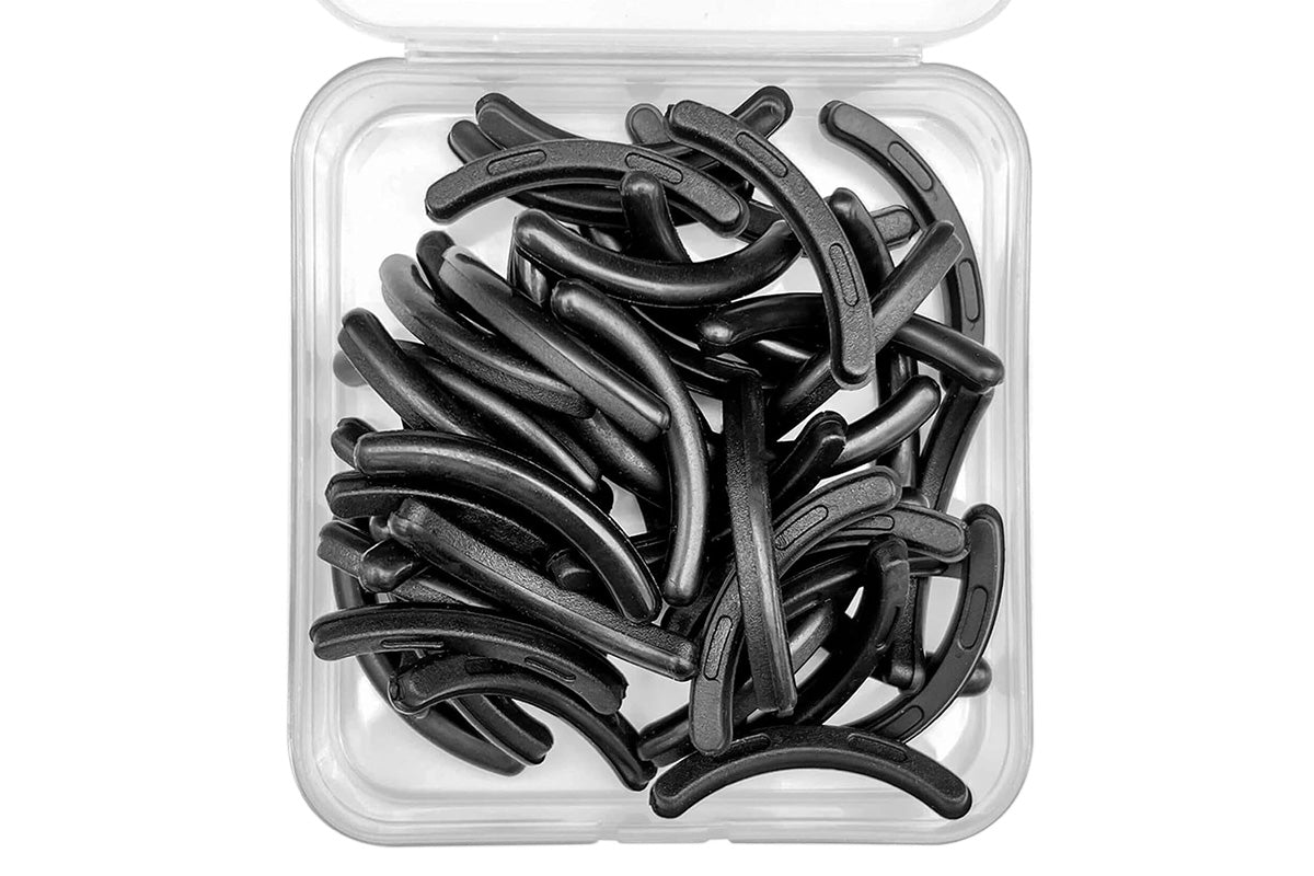 100 Replacement Eyelash Curler Rubber Pads Refill Cosmetic Makeup Tool