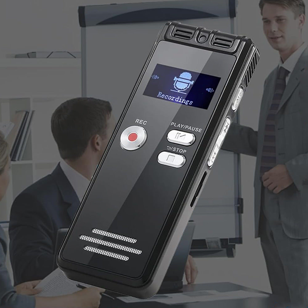 Hidden Digital Voice Activated Recorder with Playback Recording Device with 32G TF Card