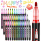 36 Color Multicolored Double Line Outline Marker Pen Set Painting Art