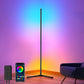 120CM RGB Bluetooth Mobile Phone App Control Corner Floor Lamp
