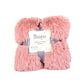 Solid Double-Sided Fuzzy Shaggy Blanket