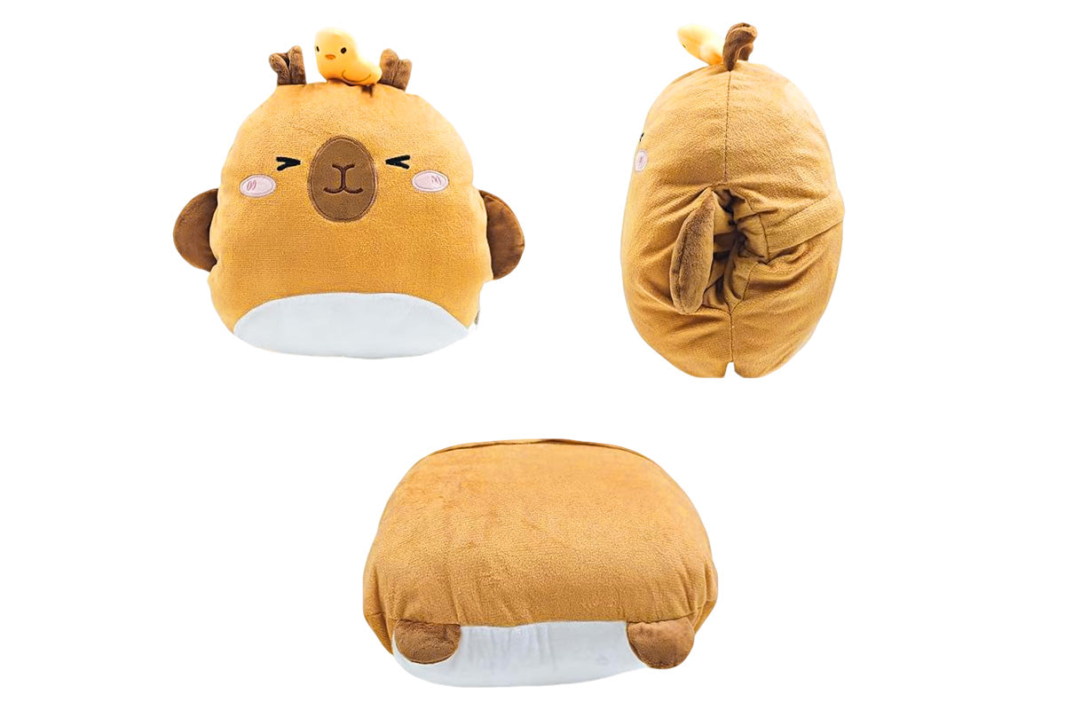 2-In-1 Cartoon Plushie Pillow Blanket