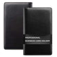Portable Leather Business Card Holder Album 120-Slot Capacity