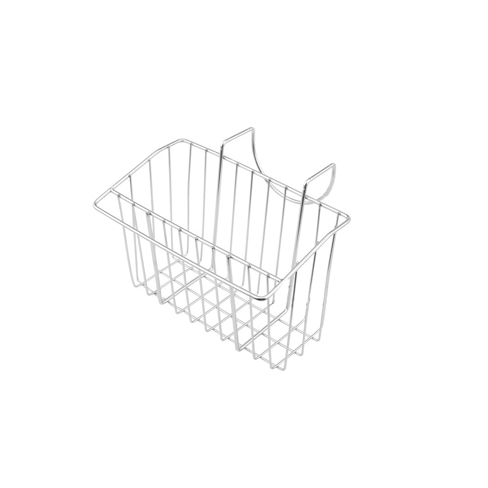 Stainless Steel Kitchen Sink Hanging Storage Basket Rack with Crossbar Rack