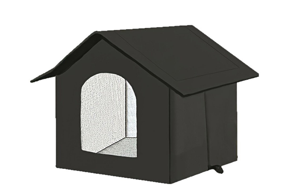 All Season Outdoor Cat House Self-Warming Shelter for Cats & Small Pets