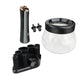 Electric Makeup Brush Cleaner and Dryer Machine with 8 Silicone Collars