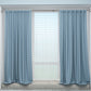 Adjustable Bathroom Curtain Rail Extendable Hanging Pole