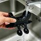 Smiley Face Sponge Holder Sink Drain Rack for Sink Edge