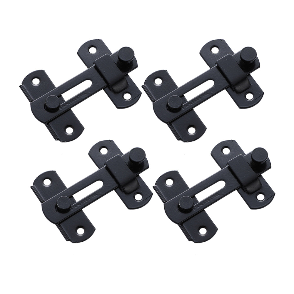 4Pcs Barn Door Latches Stainless Steel Barn Gate Flip Door Locks