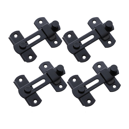 4Pcs Barn Door Latches Stainless Steel Barn Gate Flip Door Locks