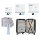 Vacuum Bags with Rechargeable Air Pump Compression Packing Bags for Luggage