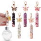5Pcs Portable Perfume Atomiser Keychain Bottle 5ml Travel Refillable Spray