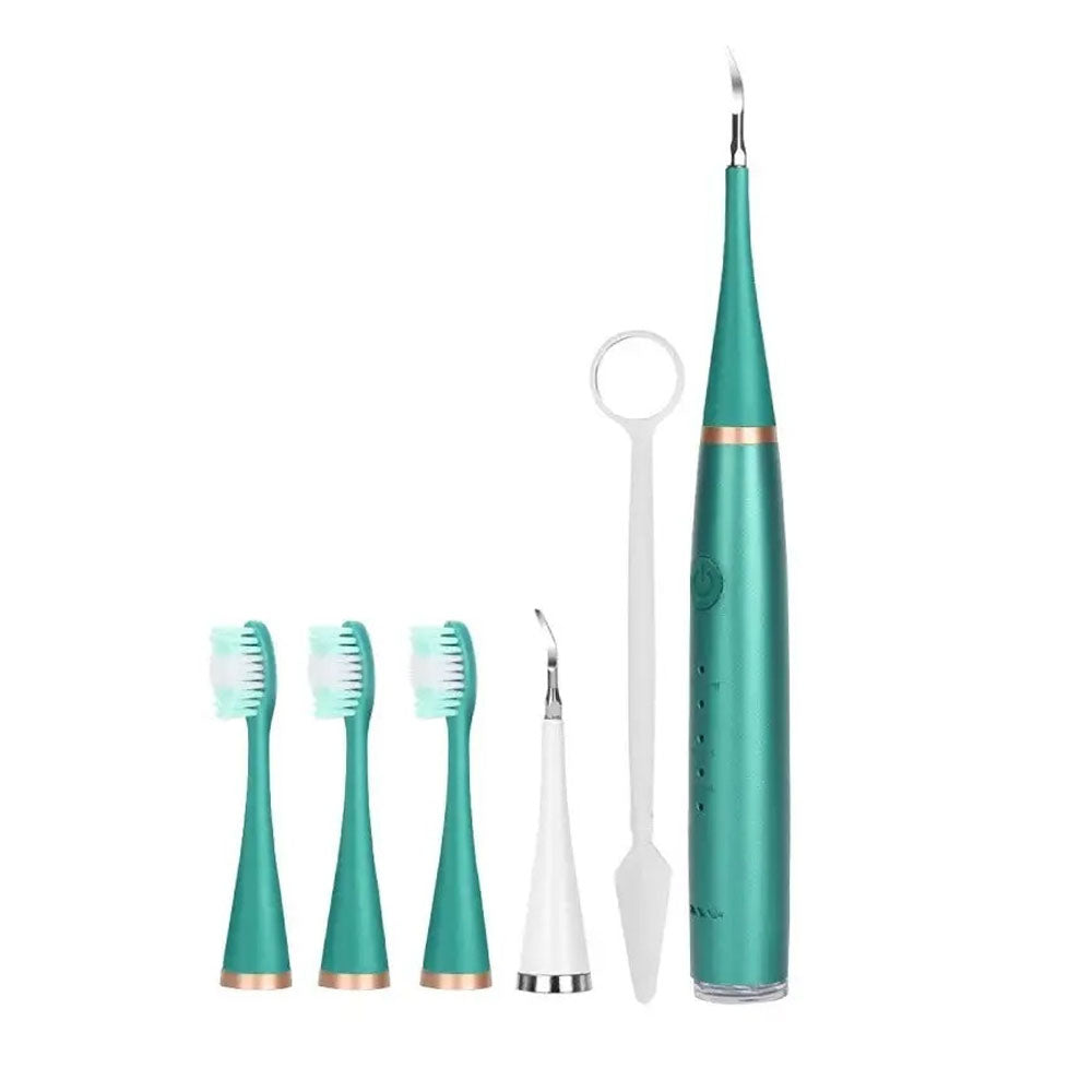 6 in 1 Electric Ultrasonic Dental Calculus Remover Teeth Cleaner