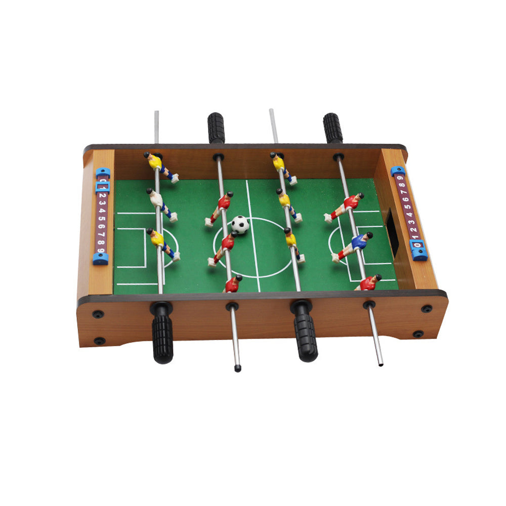 Portable Mini Table Football Game Set with Two Balls and Score Keeper