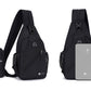 Travel Crossbody Chest Bag for Men and Women Adjustable Sling Backpack