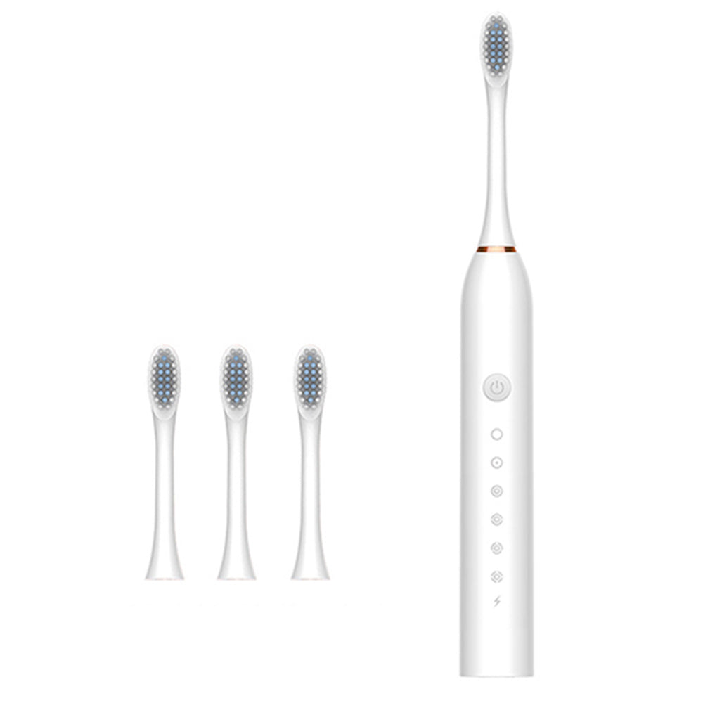 Electric Toothbrush with Four Heads