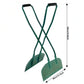 Stainless Steel Wide Leaf Grabber Rake for Garden Lawn and Park