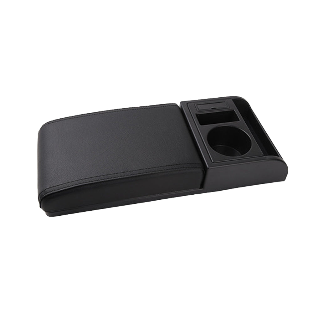 Car Auto Center Console Armrest Cushion with Cup Holder Support USB