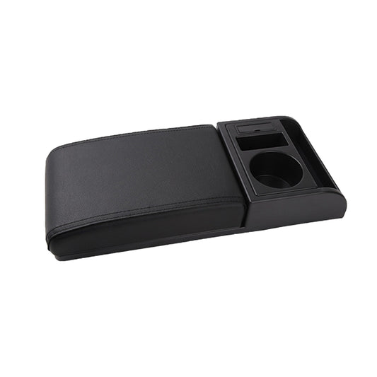 Car Auto Center Console Armrest Cushion with Cup Holder Support USB