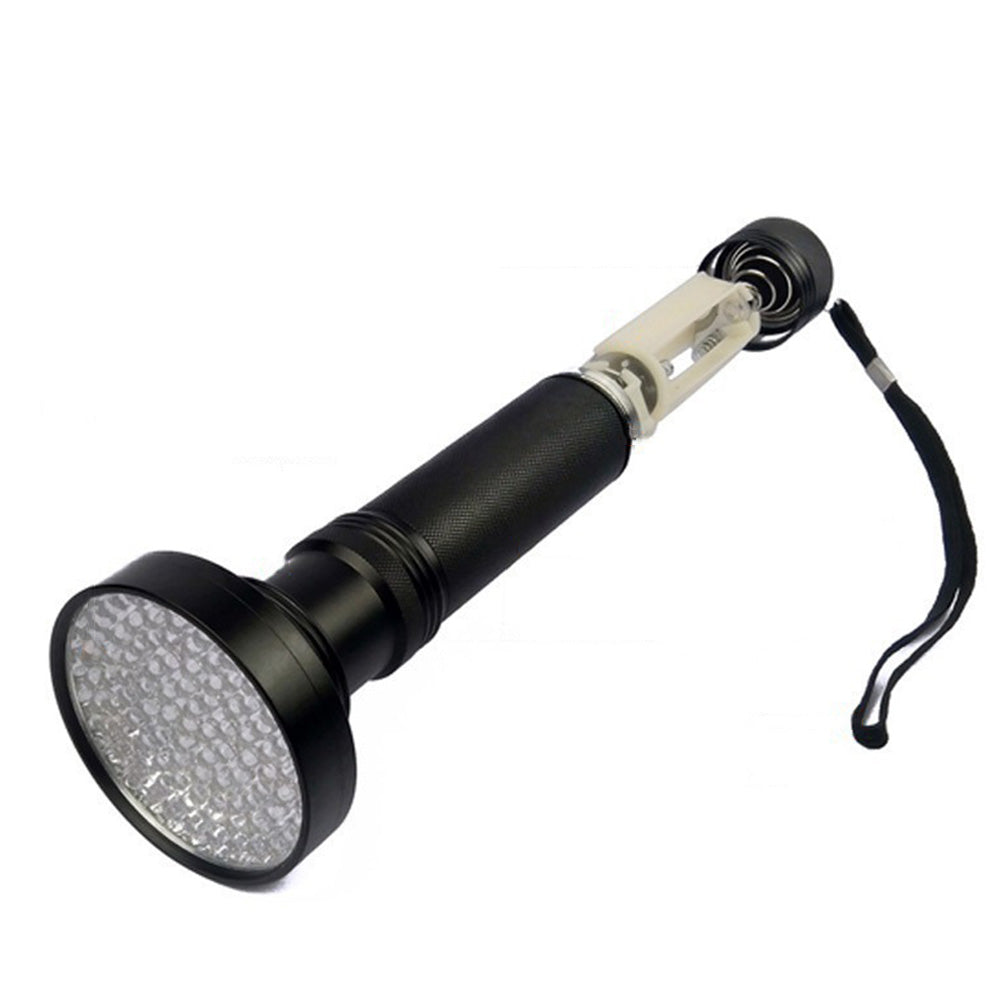 100-LED UV Flashlight Black Light for Pet Urine Bed Bugs Resin Curing Scorpion Finder