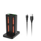 4-in-1 Charging Dock for Nintendo Switch Joy-Con Controllers with LED and Beep Alert