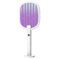Electric Mosquito Swatter with Digital Display and White Light Flashlight Fly Killer Bug Zapper Racket Bug Zapper