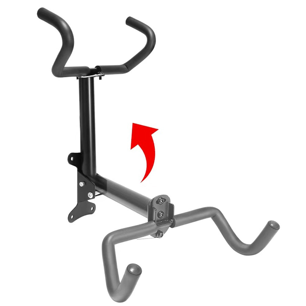 Bike Wall Mount Bicycle Storage Rack Adjustable Foldable for Garage Use