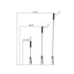 75cm Telescopic Adjustable Length Long Handle Shoe Horn Lifter Tool
