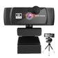 1080P HD Webcam Web Camera with Dual Noise-Cancelling Microphones and Tripod Stand