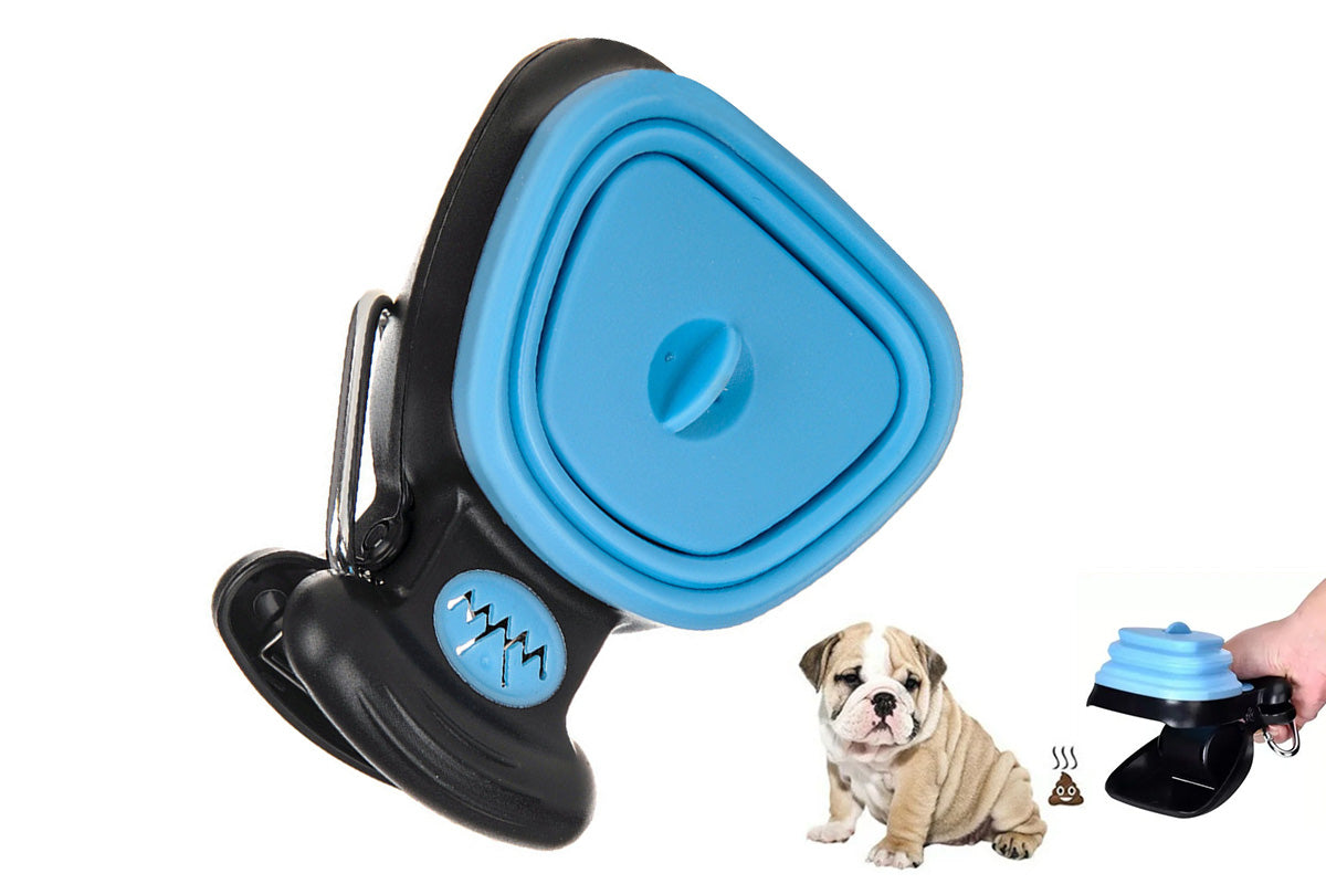 Handheld Pet Pooper Scooper Easy Pickup Cleaner Foldable Pet Poop Grabber