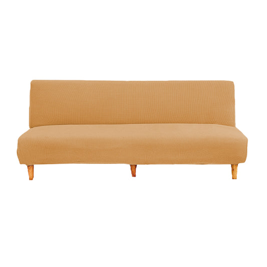Armless Couch Cover Stretch Sofa Cover with Elastic Bottom