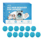 12 Pack Pet Hair Catcher Balls for Washing Machine and Dryer Reusable Laundry Lint Collector