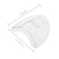 4 Pack Clear Side Shields Protection Flexible Universal for Glasses