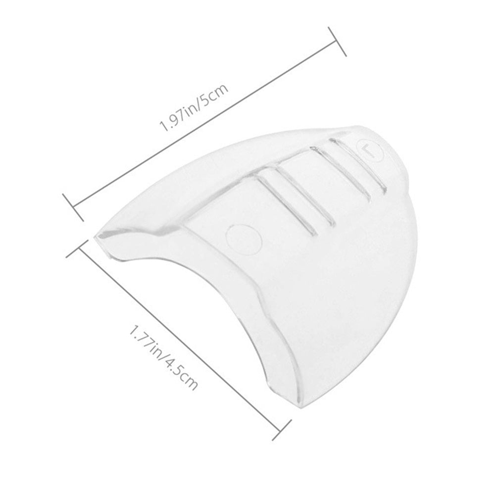 4 Pack Clear Side Shields Protection Flexible Universal for Glasses