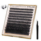 Lash Clusters with Spikes Wispy Cluster Eyelash Extensions Fluffy Eyelashes Clusters Set