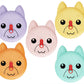 5pcs Reusable Pet Wet Food Can Covers Silicone Can Lids for Dog Cat Food