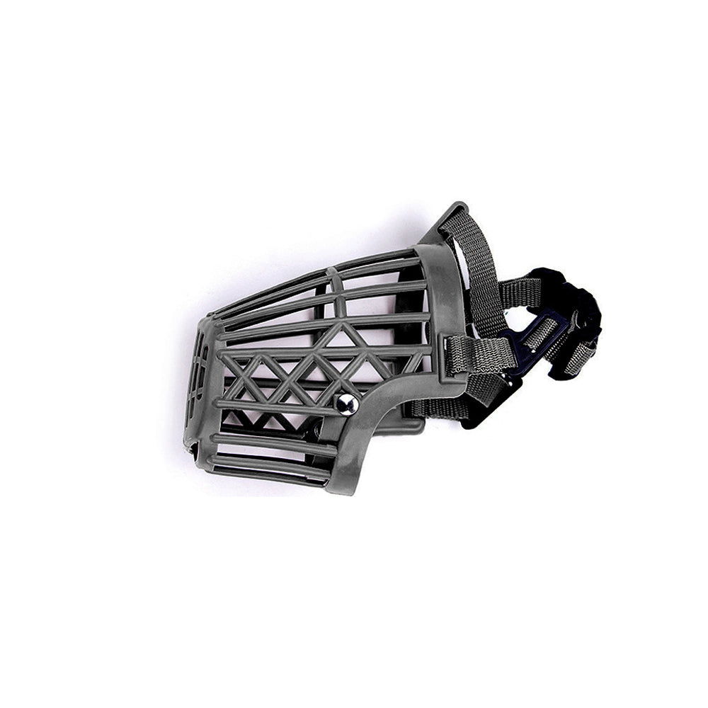 Dog Muzzle Breathable Basket Muzzles for Anti-Biting-Black