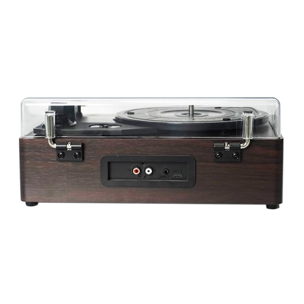 Portable Retro Bluetooth Vintage Vinyl Record Player with Speakers