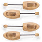 1 Pair Adjustable Engineered Wood Shoe Stretchers Shoe Trees for Men Women