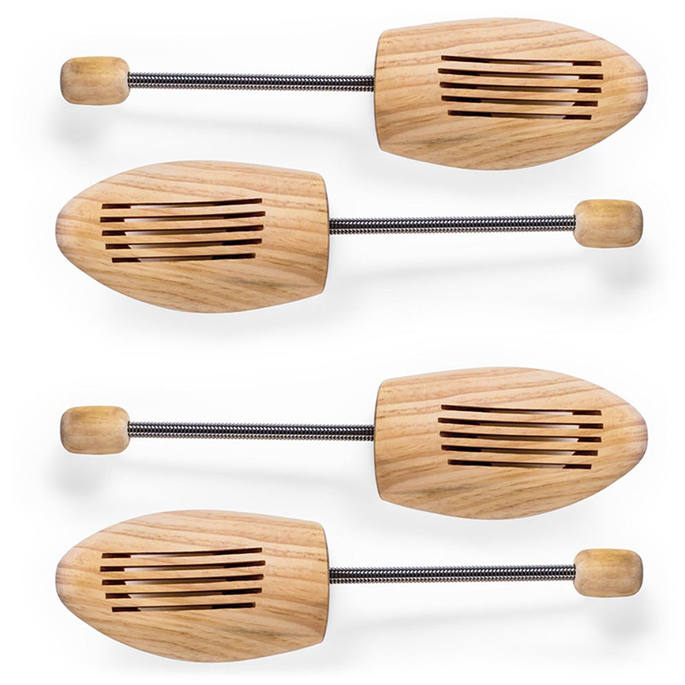 1 Pair Adjustable Engineered Wood Shoe Stretchers Shoe Trees for Men Women