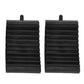 2 PCS Rubber Wheel Chocks Anti Slip Parking Wheel Chocks for Cars SUV Trucks