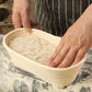 Oval Sourdough Banneton Bread Dough Proofing Basket with Liner