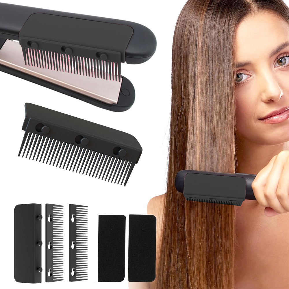 Flat Iron Combs Accessories Fit Hair Straightening