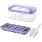 Ice Cube Tray with Lid and Bin for Freezer 64Pcs Ice Cube Mold