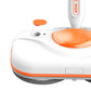 Cordless Electric Spin Mop with LED Light Water Sprayer and 750ML Large Water Tank