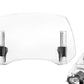 Universal Motorcycle Windshield Extension Adjustable Clip On Windscreen Deflector