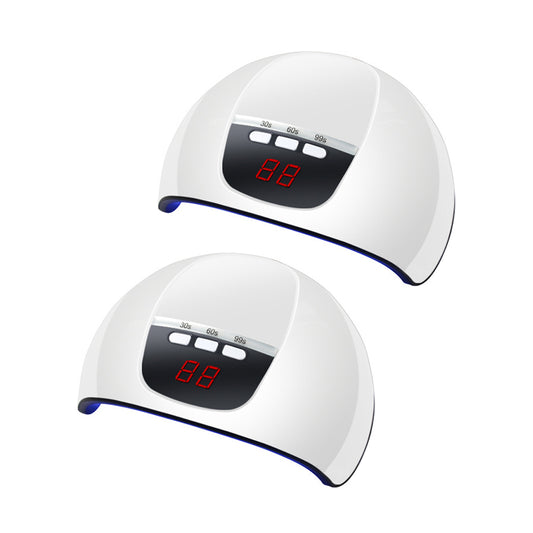2Pcs Ultraviolet LED Nail Gel Polish Dryer Lamp Manicure Machine